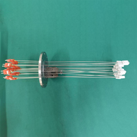 Sonde blindée de type K avec raccord à bride pour dispositif de mesure de température multipoint à 9 points TZ5