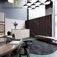 Vitrine de présentation de bijoux de luxe moderne en verre pour showroom, vitrine de magasin de bijoux, design d'intérieur