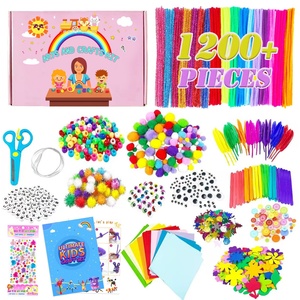 Kit d'artisanat DIY en plastique fait main pour enfants - Cadeaux créatifs pour la maison et l'école - Product Image 1
