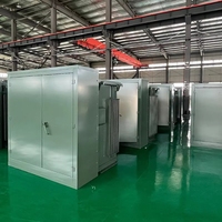 Transformador Trifásico Sumergido en Aceite con Certificación UL, 13.2kv 13.8 15 a 0.4 0.415 0.46 0.48 60hz 1250a, Montaje en Plataforma