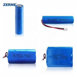 Paquete de Baterías de Iones de Litio Personalizadas de 3.7V 7.4V 10.8V 11.1V 12V 14.8V 24V 18650, Paquete de Baterías de Litio Recargables 18650 - Product Image 2