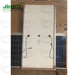 JINKO 400 MONO PERC Sola ครึ่ง380W 440W สีดำ bifacial Tiger Pro แผงโซลาร์เซลล์400W ชุดโมโนคริสตัลชุด Solaire โมดูลโซลาร์เซลล์ - Product Image 2