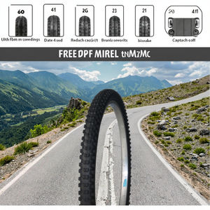 Fabricantes chinos Embalaje personalizado MTB Neumático de <span class=keywords><strong>bicicleta</strong></span> 26X1.75 26X1.95 26X2.10 Tubo interior Caucho Negro Neumáticos de <span class=keywords><strong>bicicleta</strong></span> de montaña - Product Image 5