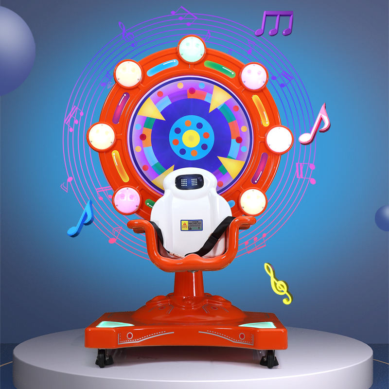 New ferris wheel red