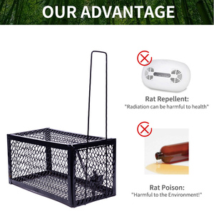 Trampas para ratones Catching N Release No Kill para ratones La mejor trampa para ratones para interiores y exteriores, trampa para ratones humana OEM - Product Image 4