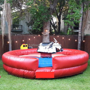 Mecánico Bull Ride Machine Adultos Juego Inflable Bull Riding Game - Product Image 1