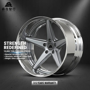 Cerchi Forgiati Personalizzati da 19 20 21 22 Pollici in 2 Pezzi per <span class=keywords><strong>BMW</strong></span> M3 M4 G80 G82 |   Cerchi in Lega di Alluminio a 5 Razze con Profilo Concavo Profondo 5x112 66.6 - Product Image 3