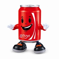 Robot Cola Chanteur et Dansant à Batterie Lithium 300 mAh, Vente Directe Usine, Jouet Cartoon, Chargement USB-C, Conception Écologique et Sûre