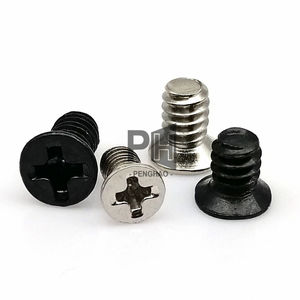 6 #-32 M3 ordinateur PC boîtier 2.5 "3.5" pouces disque dur HDD Swap serveur plateau montage Fix réparation croix mince tête plate boulon vis - Product Image 5