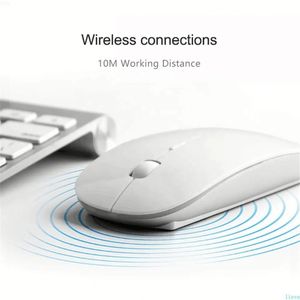 High Quality 2.4ghz Ultra-thin Silent Mouse Rgb Rechargeable Wireless Gaming Mouse for Pc Games - Product Image 2