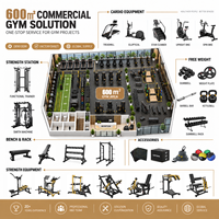 TOPTONS Solution Complète d'Équipements de Gymnastique Commerciale, Machines d'Entraînement de Force, Installation Complète de Fitness, Fournisseur d'Usine OEM ODM