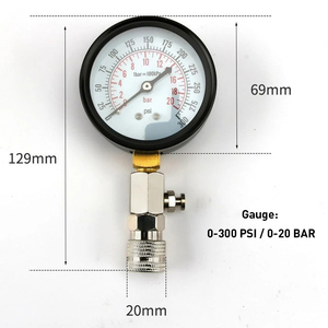 Medidor de Pressão para Teste de Compressão de Motores a Gasolina de Carros e Motocicletas - Product Image 4