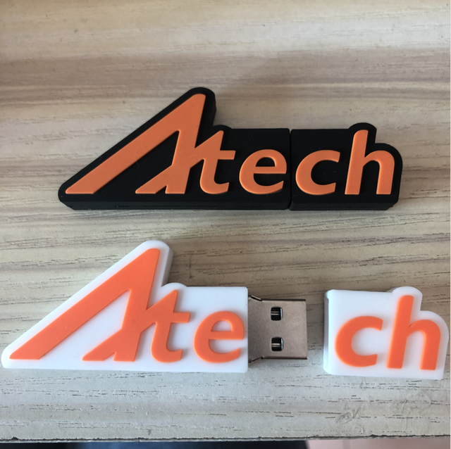 Soft PVC Custom Shape USB Flash Drive Cartoon Novelty Design Promotional Gift With Logo Party Gift Business Giveaway Usb Stick