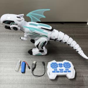 Jouet musical intelligent programmable AiJH RC <span class=keywords><strong>Dinosaure</strong></span> <span class=keywords><strong>avec</strong></span> télécommande intelligente, modèle d'animal <span class=keywords><strong>dinosaure</strong></span> - Product Image 2