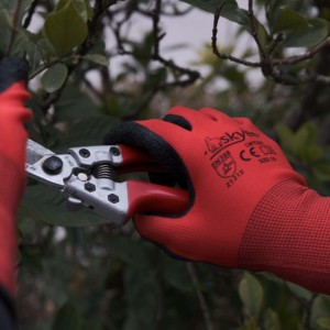 Противоскользящие дышащие защитные перчатки из латекса - Product Image 5