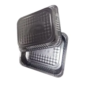 9 x 13 Disposable Aluminum Half Size Steam Shallow Foil Pans With