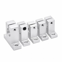 SK8 10 12 16 20 25 30 35 40 50 60 Support de fixation d'axe optique vertical en alliage d'aluminium