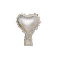 Ballons en aluminium de 5 pouces, couleur unie, motif cœur de dessin animé et étoile à cinq branches, pour événements commerciaux, fêtes d'anniversaire, décoration de mariage