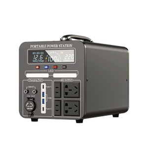 <b>Portable</b> Home Outdoor Use Large Capacity 1500W Lithium Ion Battery 220V 50Hz Pure Sine Wave MPPT Control - Product Image 4