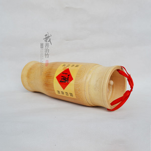Bamboo Wine Barrel Custom Made For Liquor Packaging Gift Use - Product Image 2