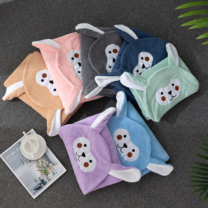 <span class=keywords><strong>Serviette</strong></span> de <span class=keywords><strong>bain</strong></span> pour bébé en polaire corail, motif dessin animé, en coton de haute qualité, pour toutes les saisons - Product Image 5