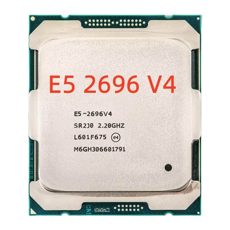 E5-2696 V4 Xeon E5-V4 CPU 22-Cores 2.20GHZ 55MB 14nm LGA2011-3