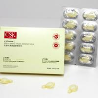Capsules d'huile pour le visage à l'acide L-Ascorbique VCIP, éclaircissantes, hydratantes, anti-âge