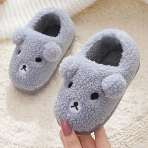 Women's Canvas Cotton Fluffy Cute Puppy-pattern Winter Warm Eco-friendly Slip-resistant Plastic-soled Evergreen Outdoor Shoes - Product Image 6