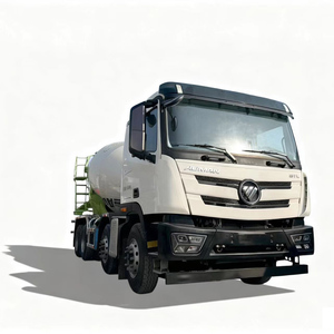 Brandneuer 12 Kubikmeter FOTON 8*4 Lagerbestand Bau-Zementmischer-LKW 12m3 Kapazität Betonmischer-Fahrzeuge - Product Image 2