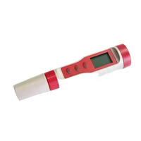 Ph mètre numérique étanche de haute précision Ec mètre portable cinq en un détecteur de salinité/thermomètre stylo de test de qualité de l'eau