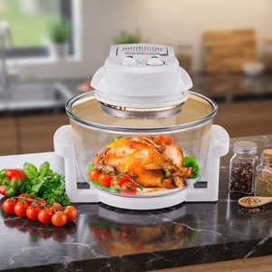<span class=keywords><strong>Friteuse</strong></span> à air en verre grande capacité 12L, four à air transparent <span class=keywords><strong>avec</strong></span> commande par bouton, nettoyage facile, cuisson sans <span class=keywords><strong>huile</strong></span>, appareil de cuisine - Product Image 1