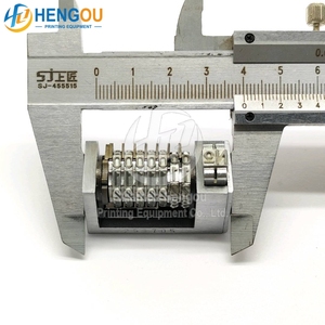 Máquina Numeradora de 7 Dígitos con Fuente Gótica, 4x8, Últimos 2 Dígitos Sumergibles, Repuestos para Máquina de Impresión - Product Image 1
