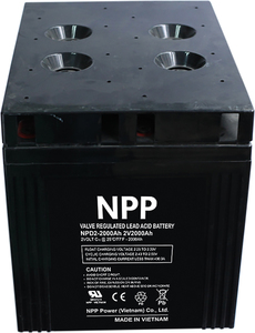 แบตเตอรี่ตะกั่วกรดแบบ Deep Cycle สำหรับโซลาร์ยูพีเอส 2V 200Ah-3000Ah อุปกรณ์โทรคมนาคม รถกอล์ฟ ไฟส่องสว่าง เครื่องมือไฟฟ้า เรือ รับประกัน 5 ปี - Product Image 2