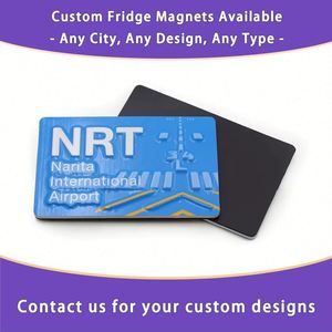 Wholesale Logo Tourism Souvenirs City Custom Refrigerator Sticker Souvenir Home Decoration Resin <b>Fridge</b> Magnet - Product Image 3