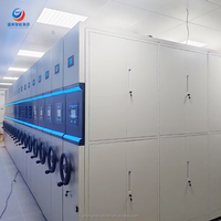 Système d'étagères de rangement mobile polyvalent, unités en acier réglables pour bureau, entrepôt et archivage