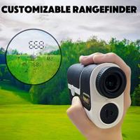 Télémètre laser longue portée 1100 mètres, télémètre de golf avec compensation de pente pour les sports de plein air et la chasse