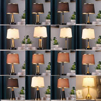 Lampe de table en forme de champignon de style nordique moderne, abat-jour en verre original, lampe de table créative, base en métal, lampe de lecture LED pour chambre d'enfant