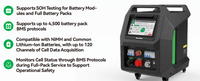 Smartsafe EP401 V4.0 Testeur multifonctionnel de charge et de décharge de batteries de véhicules électriques pour atelier de réparation de véhicules à énergie nouvelle