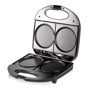 Household Portable Crepe <b>Maker</b> Non-Stick Coating Aluminum Plate 750W Double-Sided Uniform Heating - Product Image 2