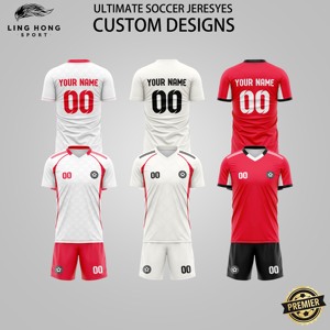 <span class=keywords><strong>Maglia</strong></span> da Calcio Traspirante ad Asciugatura Rapida 100% Poliestere Resistente all'Usura con Nome del Giocatore e Motivo Stampato Kit Estivo Unisex - Product Image 2