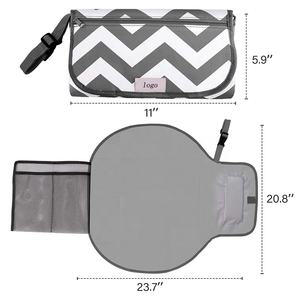 Bolsa impermeable portátil para cochecito, colchonetas para cambiar pañales con juguetes, bolsa de almacenamiento de gran capacidad - Product Image 2