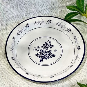 <span class=keywords><strong>Assiette</strong></span> en Papier Ronde Écologique 7,5 po « Porcelaine Bleue et Blanche » <span class=keywords><strong>Bleu</strong></span> Foncé, Vaisselle <span class=keywords><strong>Jetable</strong></span> Saine pour Fêtes et Réceptions - Product Image 3
