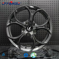 Jantes en alliage forgé monobloc multi-rayons couleur bronze vieilli sur mesure 18 19 pouces 5x112 pour Volkswagen Golf R GTI Audi A3 S3 RS3 Racing