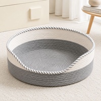 Lit pour chat en coton tissé toutes saisons, résistant à l'usure et aux griffures, griffoir pour chat, lit pour chien, chaud, respirant, lavable, pour animaux de compagnie