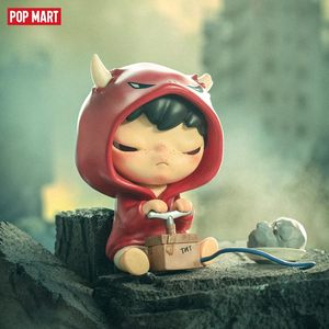 Figuras Auténticas POPMART Hirono the Mime Series, Caja Ciega Sellada, Figura de Acción de PVC, Caja Misteriosa, Adorno de Escritorio, Regalo, Venta al Por Mayor - Product Image 4