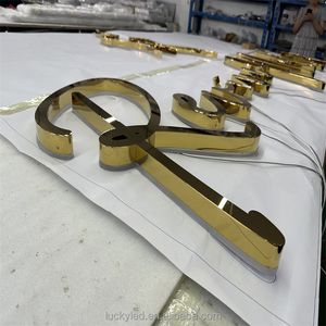 صانع شعار الشركة المصنعة مخصصة رسائل ليد ثلاثية الأبعاد متجر لافتات ثلاثية الأبعاد علامة شعار أكريليك ثلاثية الأبعاد للشركة - Product Image 5