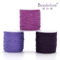 Dandelion D-SNC 1.0mm 72 #   Tali Nilon untuk Perhiasan, Aksesoris Perhiasan, Bahan Gelang dan Kalung, 39 Warna