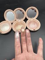 Palette de surligneur Oem Vegan pour le maquillage du visage, poudre pressée personnalisée avec votre logo, vente en gros