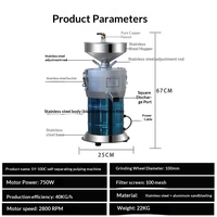 Équipement de production de lait de soja en acier inoxydable à haute efficacité, machine entièrement automatique de broyage et de séparation des graines de soja