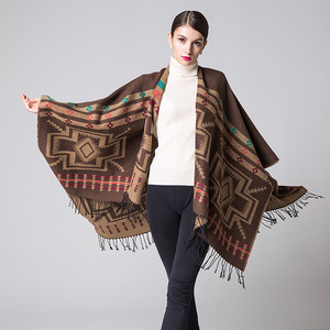 Bufanda estampada de moda para mujer, Pashmina de pavo con muchos patrones - Product Image 2